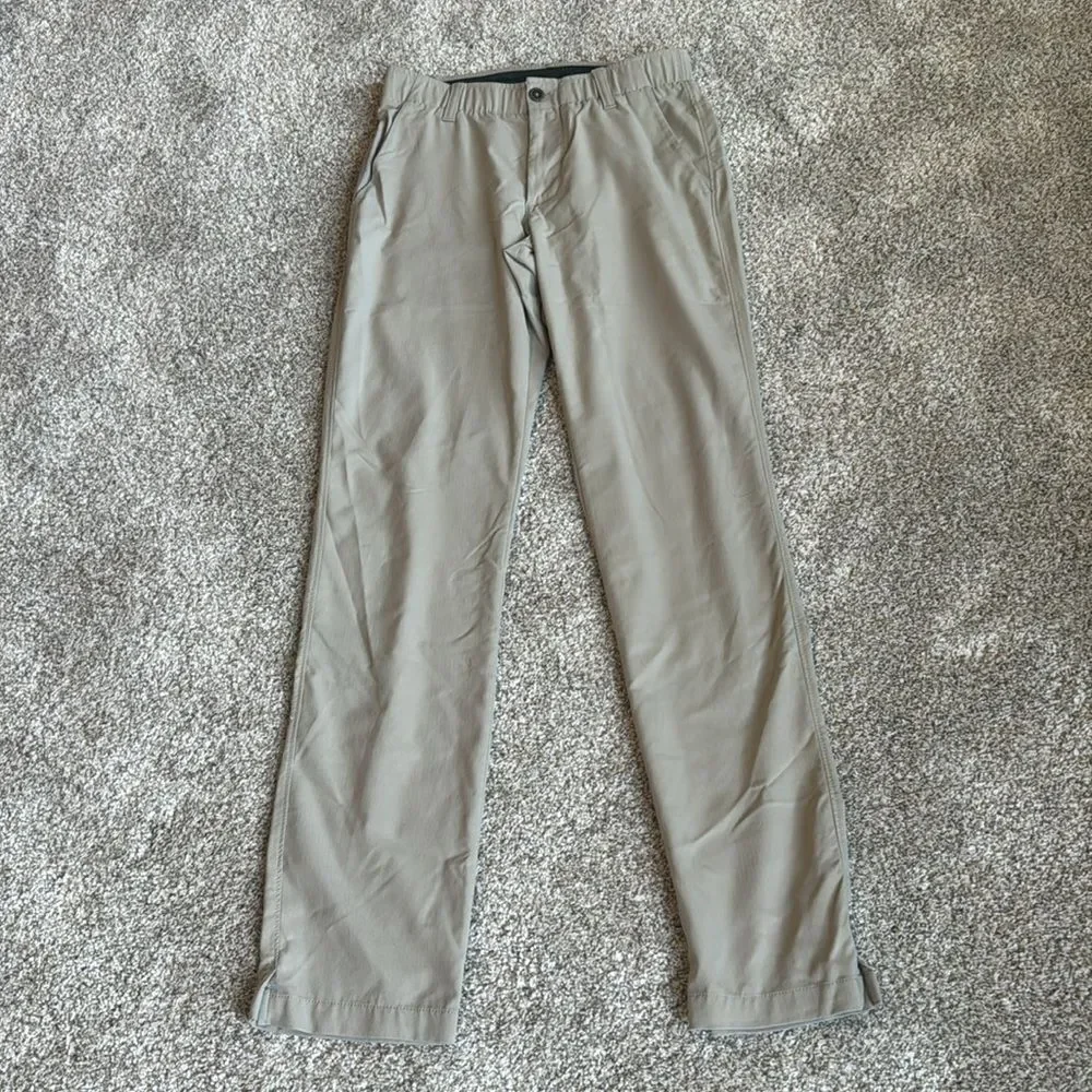 Men’s Under Armour Showdown Tapered Pant | 30x34| City Khaki